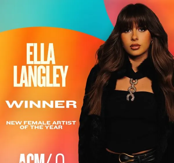 Ella Langley Named ACM New Female Artist of the Year Ahead of 60th ACM Awards on May 8