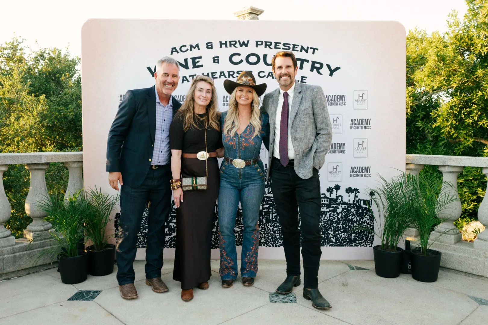 The Academy of Country Music® Co-Hosts Wine & Country Experience with Most Awarded Artist in ACM History, Miranda Lambert, at Historic Hearst Castle