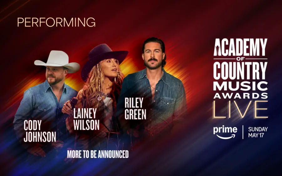 Cody Johnson, Lainey Wilson, and Riley Green to Perform at the 61st Academy of Country Music Awards