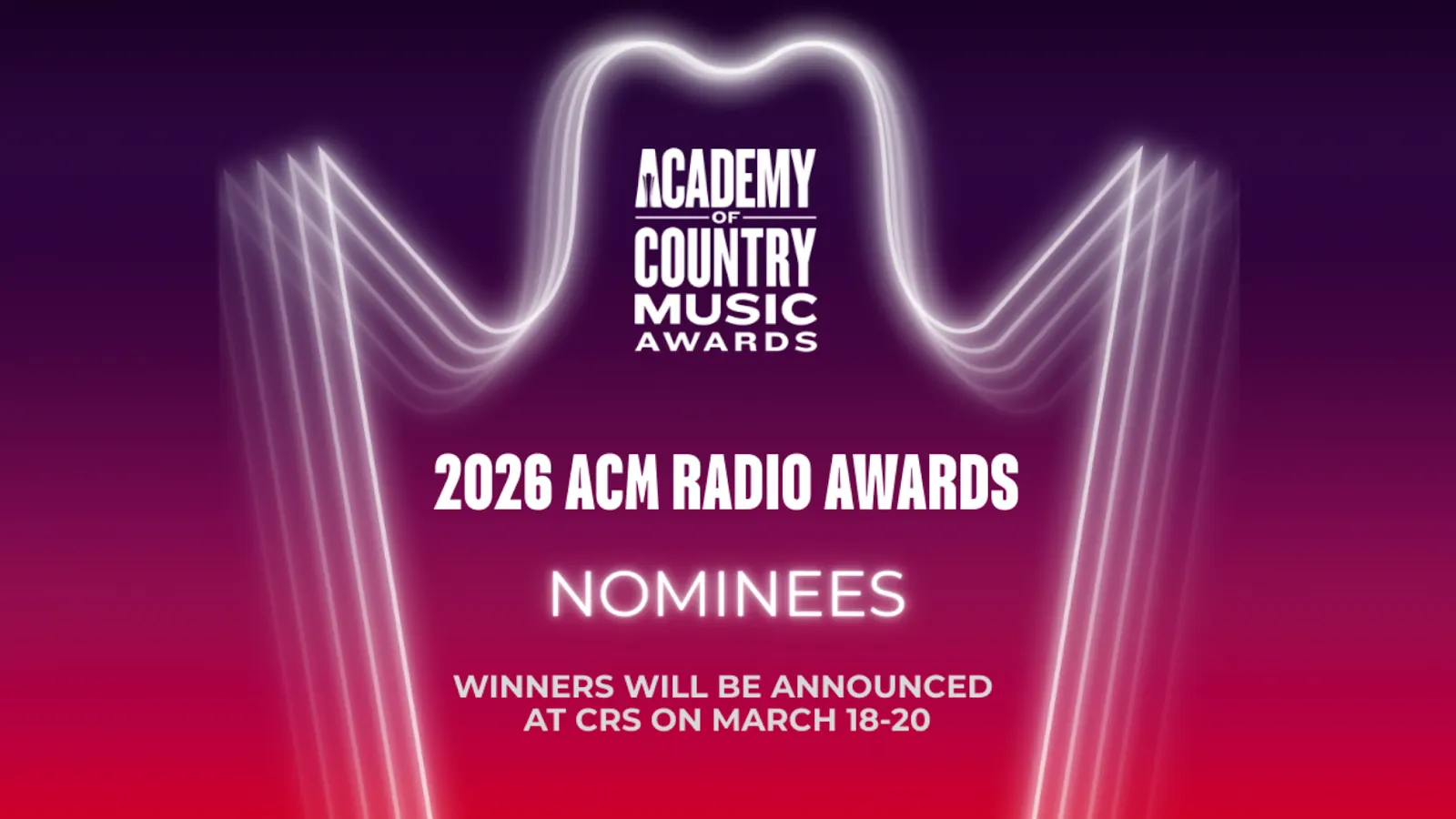Academy of Country Music® Announces Nominees for ACM Radio Awards Categories for the 61st Academy of Country Music Awards™