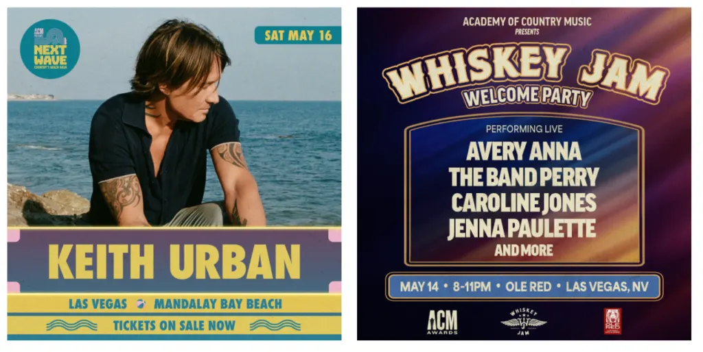 New Performers and Additional Event Added for 61st ACM Awards Week Event Lineup in Las Vegas